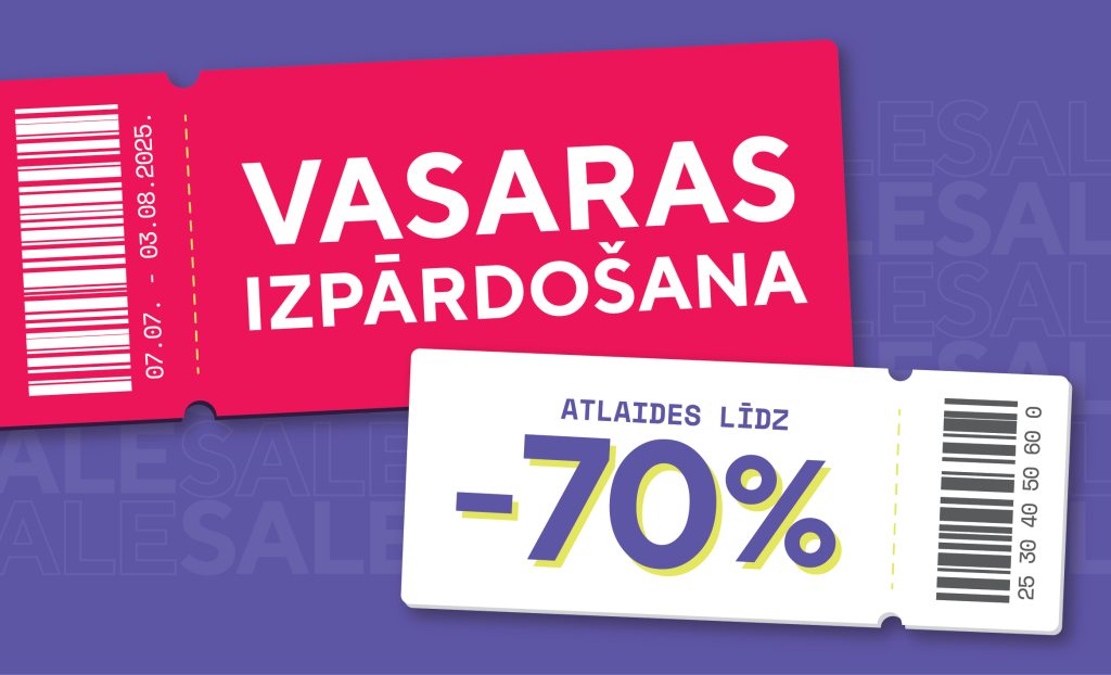 Vasaras izpārdošana 2025