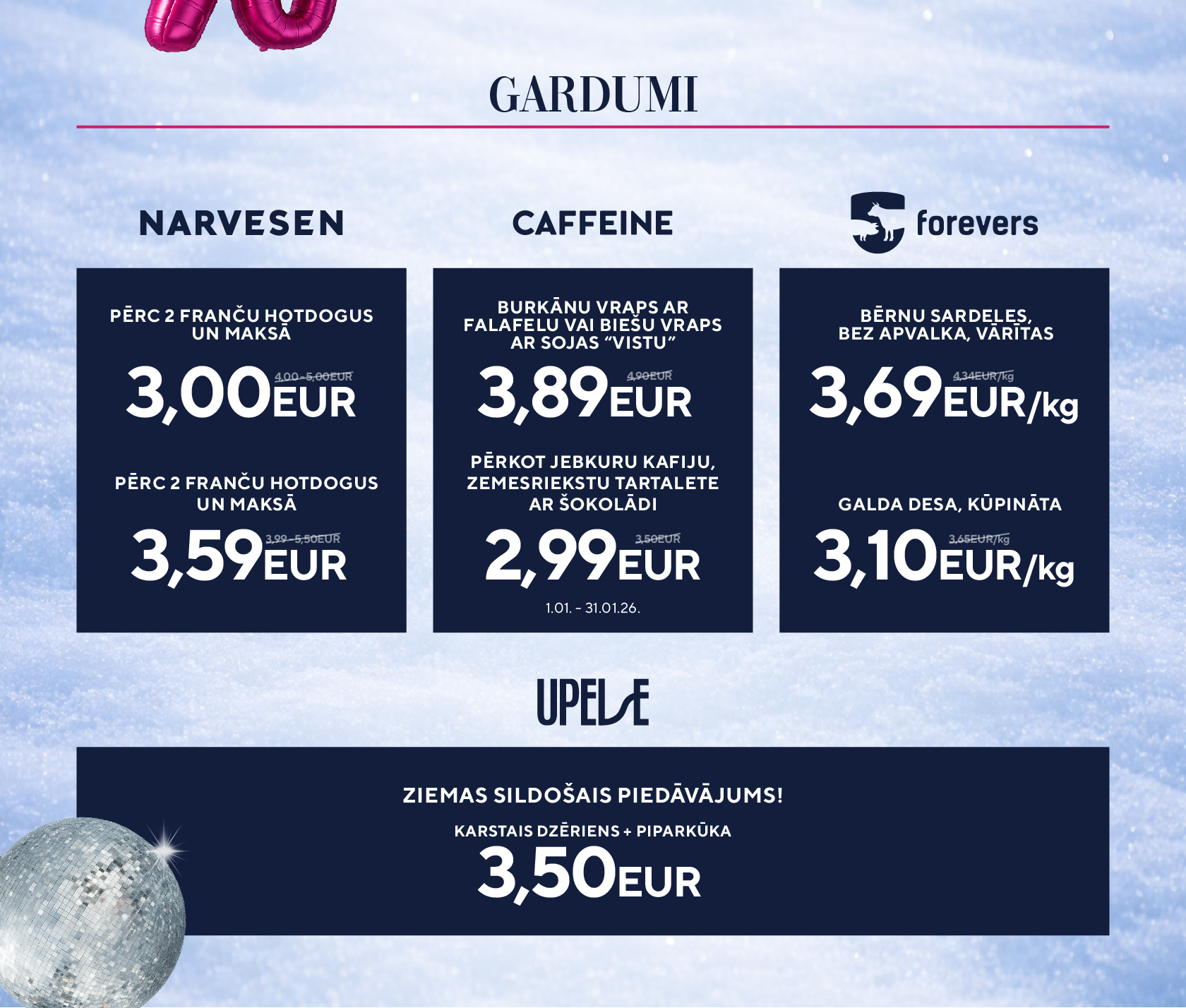 TC Ziemas izpārdošana 2026