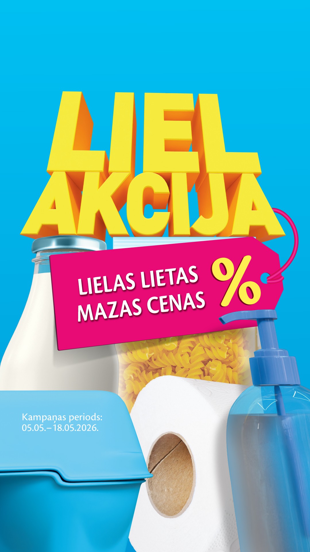 Big sale in Maxima stores