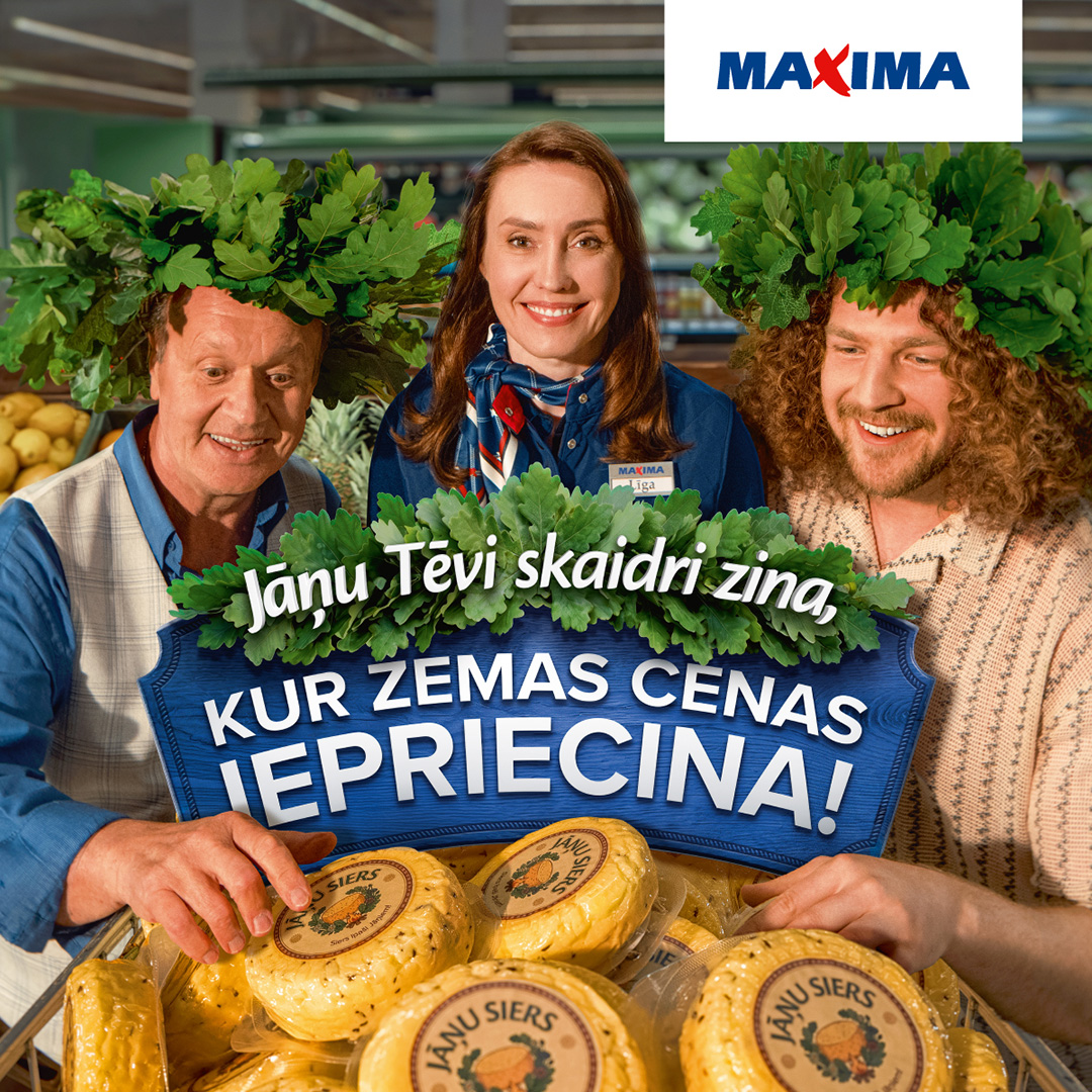 Līgo veikalos Maxima