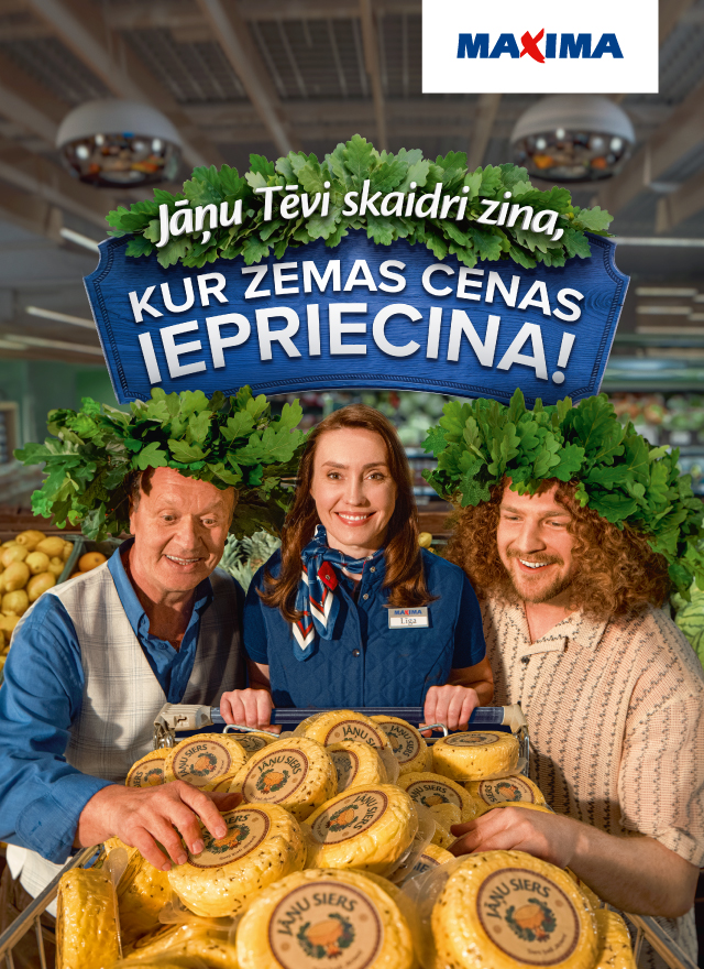 Līgo veikalos Maxima