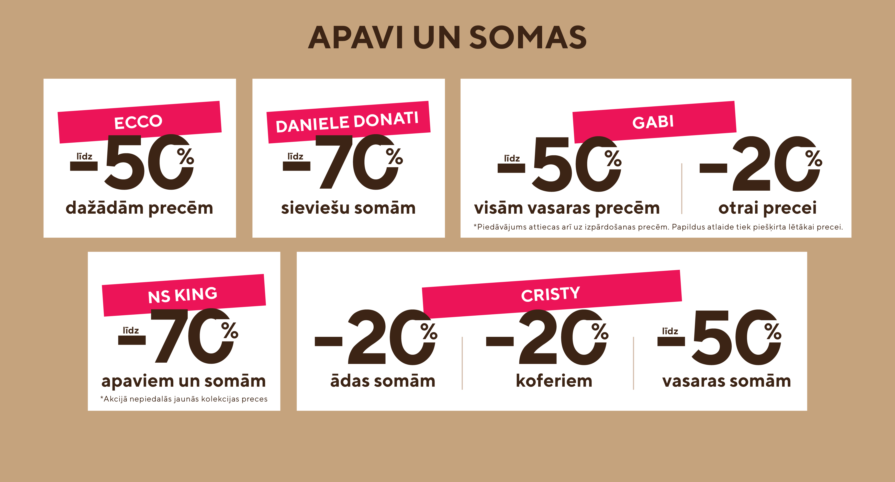 Atlaides līdz -70%!