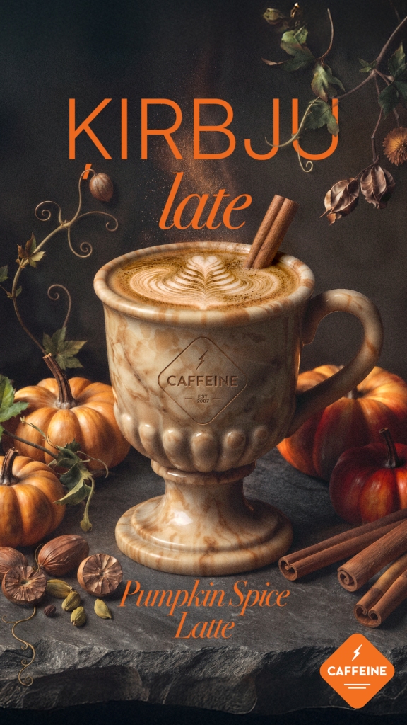 Ķirbju late - JAUNUMS